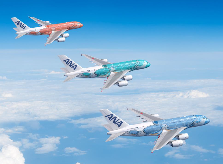 ANAがエアバスA380 型機「FLYING HONU」の運航便を拡大! ～成田 ...