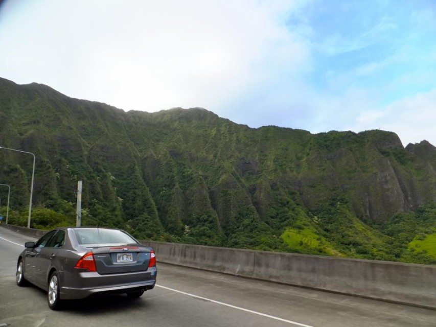 ハワイアンソングな景色 コオラウ山脈とハラノ テツオさん Allhawaiiオールハワイ