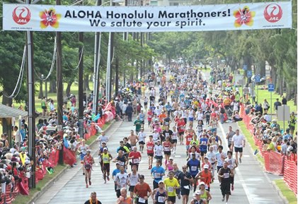 今年のjalホノルルマラソンは 3万人越えか Allhawaiiオールハワイ