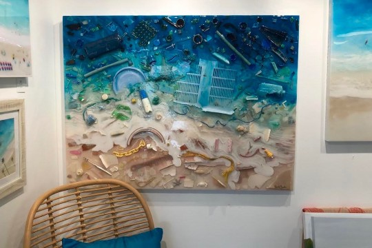 大人気の気鋭アーティストSarah Caudleが描く、環境問題をテーマにしたアート「Save Our Seas」