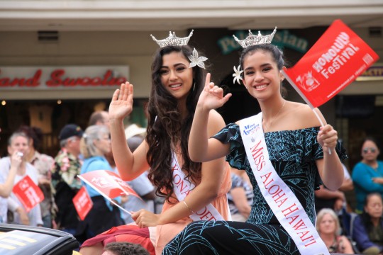 ハワイ日系移民150周年を迎えた今年のホノルルフェスティバル