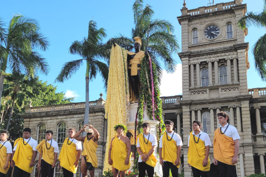 6月は、偉大なハワイの父 カメハメハ大王を讃える行事が目白押し！2023年イベント情報