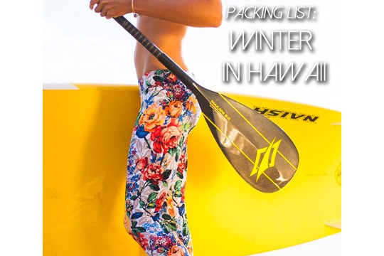 パッキングリスト：冬のハワイへの旅のチェックリスト