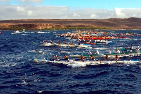 ハワイで最も歴史のあるモロカイ・ホエというカヌーレース