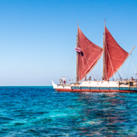 伝統航海カヌー「ホクレア」