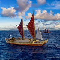 ポリネシア航海協会、タヒチへの「ケアライカヒキ航海」へ出航