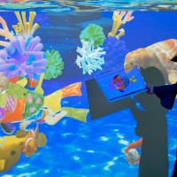 「LeaLeaデジタル水族館リトルプラネット」がワイキキ水族館にオープン！
