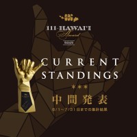 2回目を迎えた日本人によるハワイ・ランキング「111-HAWAIIAWARD」気になる中間ランキングが発表！