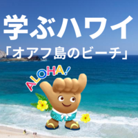 【学ぶハワイ】オアフ島のビーチを見ながらハワイ気分♪