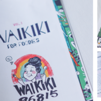 新しいハワイ土産の誕生！
ローカルアーティストとコラボしたハワイアートマップがmakana pressから発売！