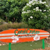 ハワイのアドベンチャーパーク体験! ＠Coral Crater Adventure Park