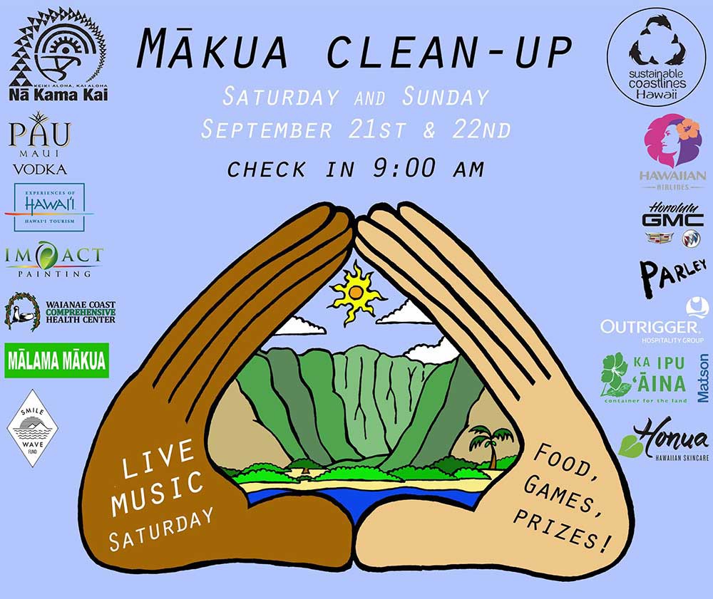 6th Annual SCH & Na Kama Kai Makua Cleanup