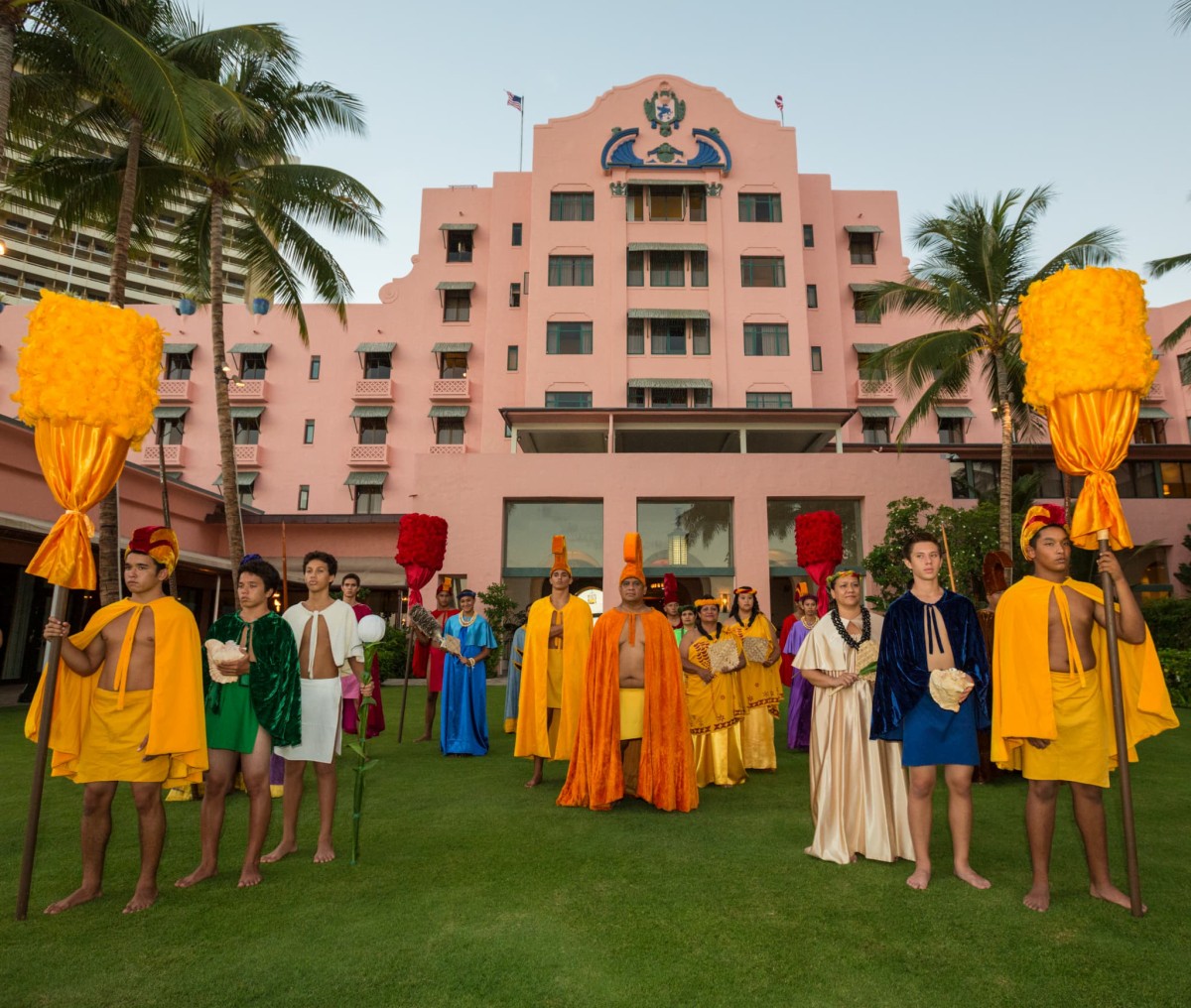 Aloha Festivals Royal Court Investiture Opening Ceremony