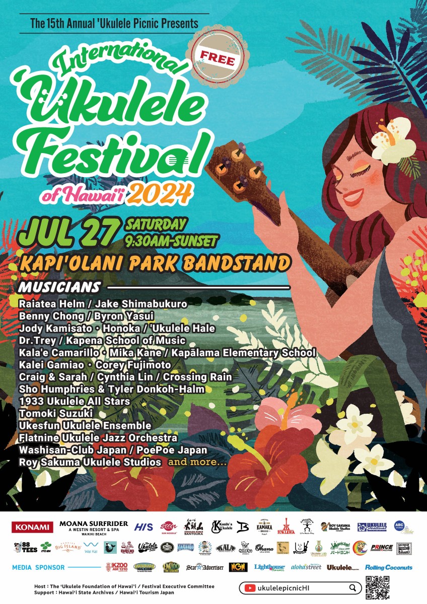 International 'Ukulele Festival of Hawai'i 2024