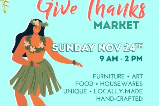 Aloha Home Market: Give Thanks Market