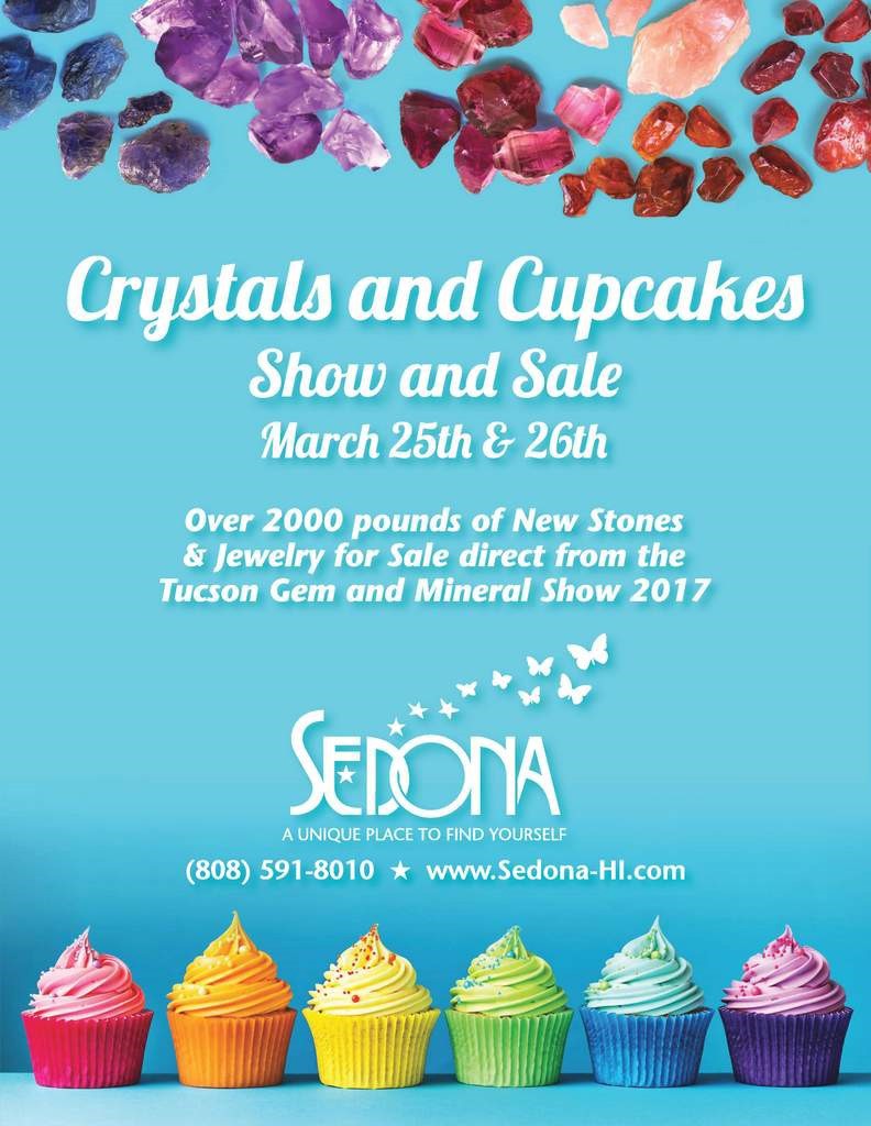 Crystals and Cupcakes Show and Sale