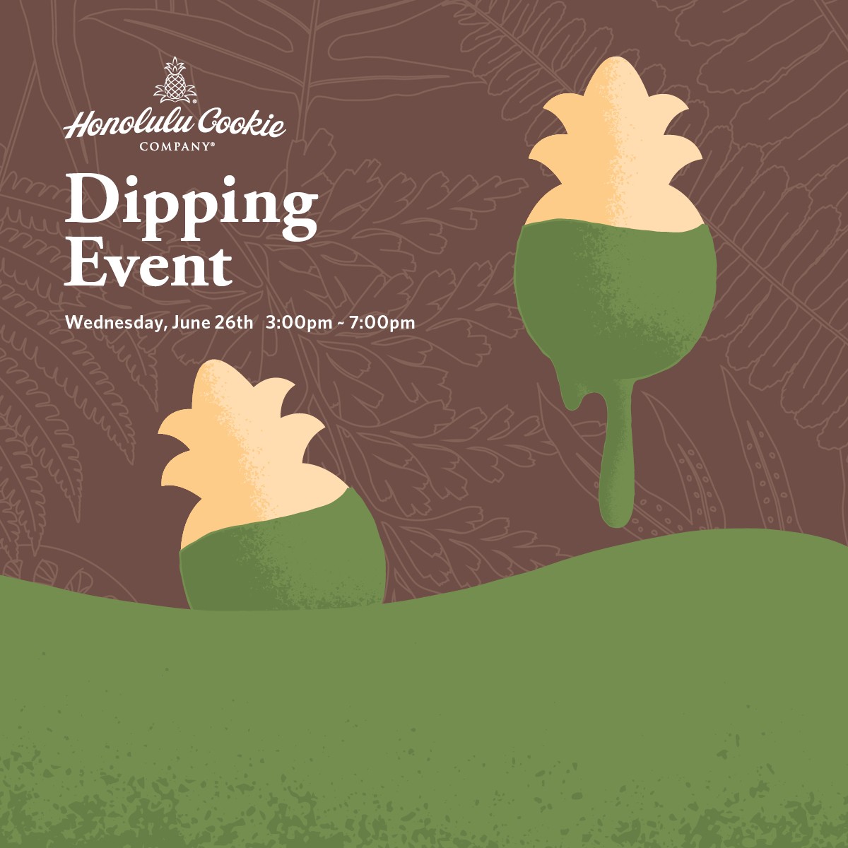 Honolulu Cookie Company Dipping Event