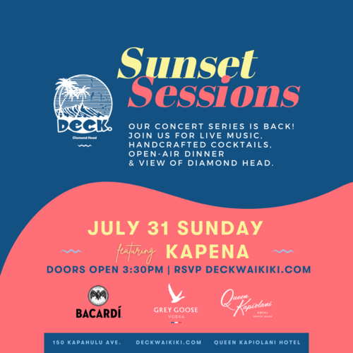 Sunset sessions featuring Kapena