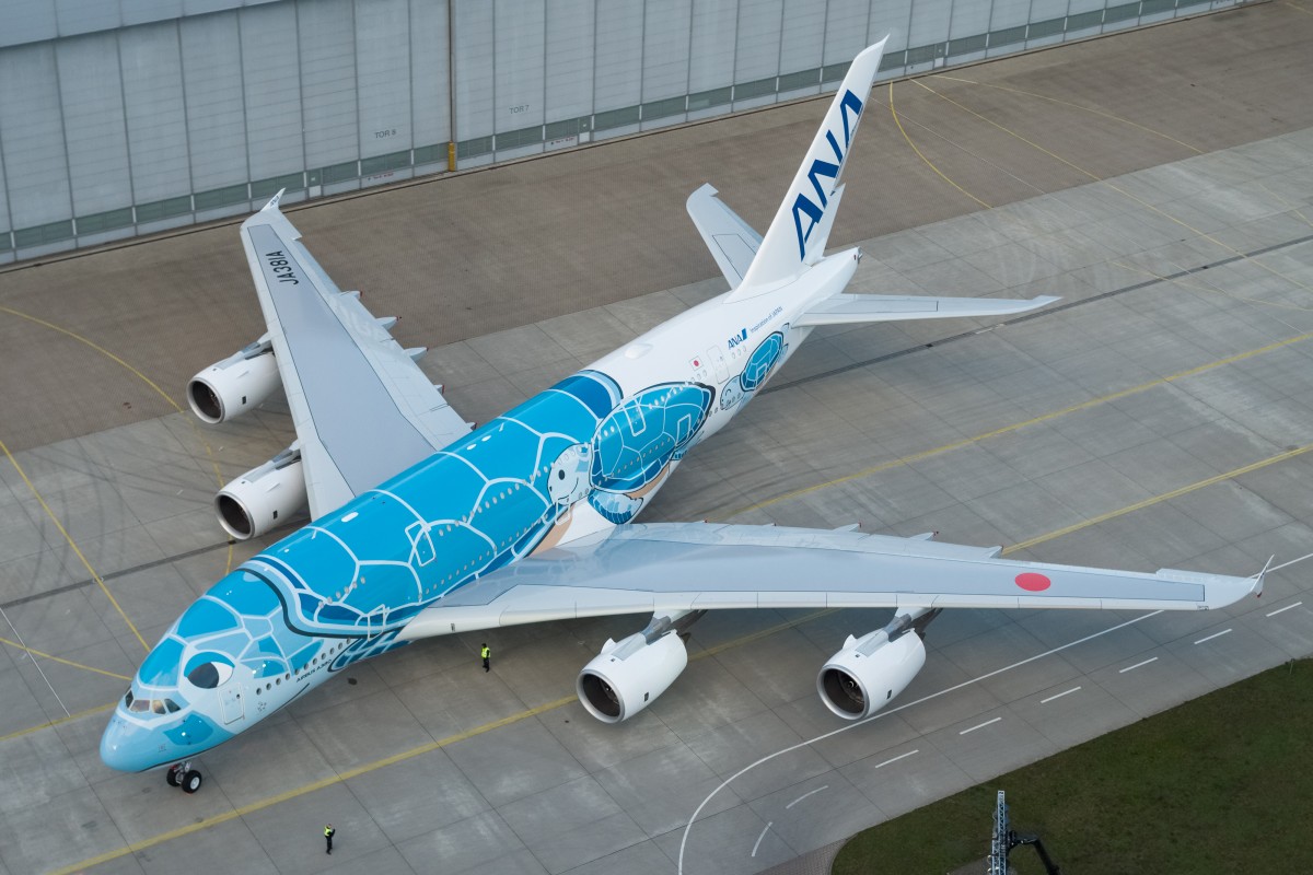 エアバス A380 型機 「FLYING HONU」 1号機をお披露目 ｜allhawaii 