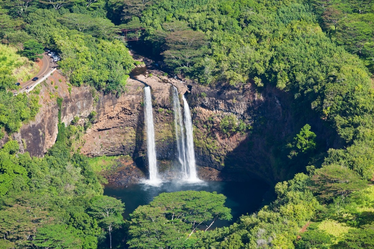 ワイルア滝 ハワイの 自然 名所 Allhawaiiオールハワイ