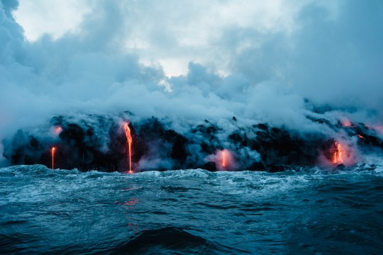 ハワイ島キラウエア火山、噴火の歴史